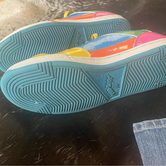 PRO-Keds Royal Court Mens Sneaker Size 10 Rare PM1407 Skittles edition! - Picture 8 of 9